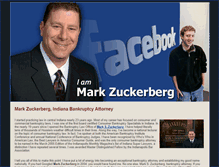 Tablet Screenshot of iammarkzuckerberg.com